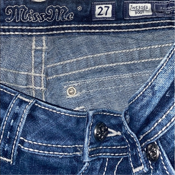 MISS ME Bootcut Jeans - Picture 3 of 5